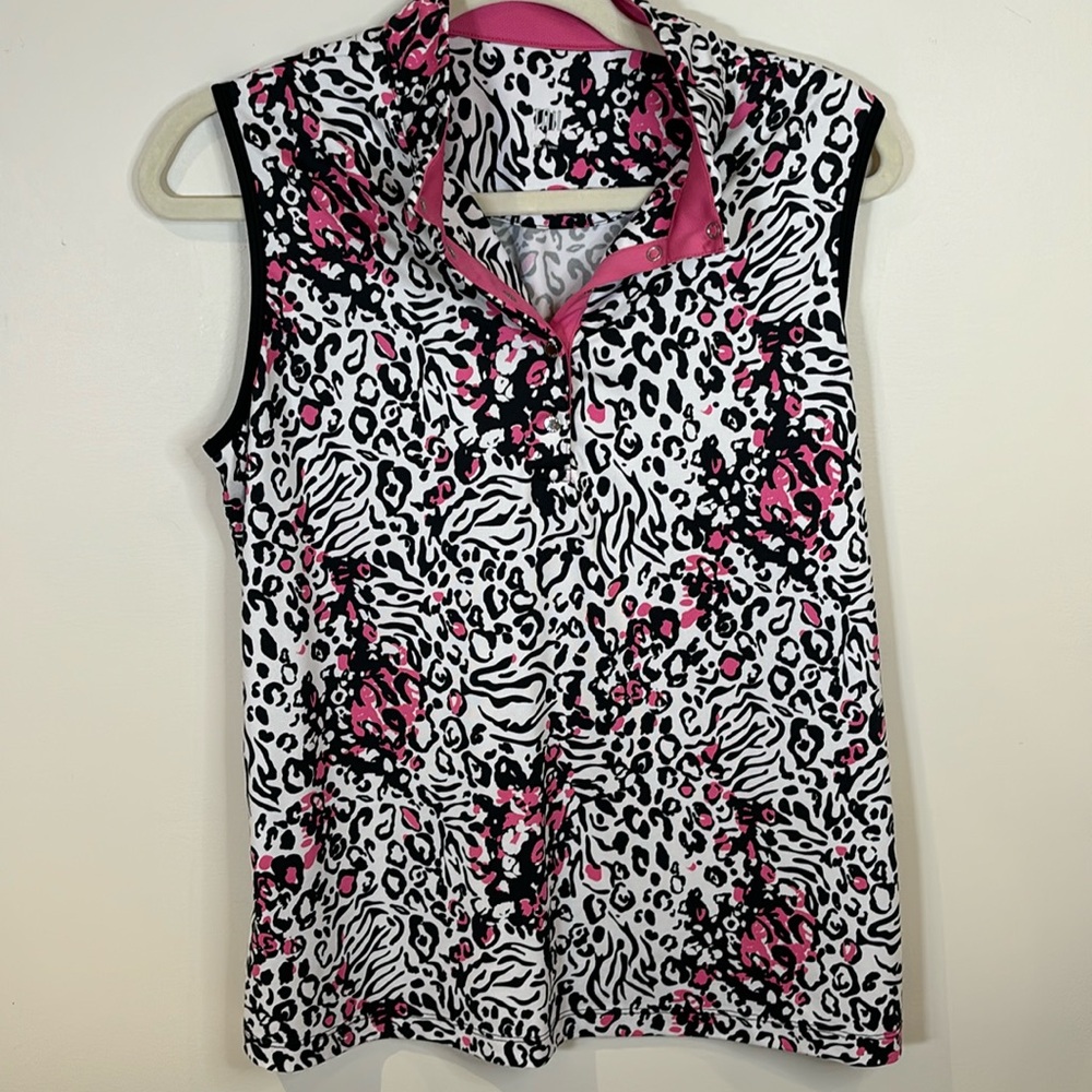 423 (L) GOLF shirt TAIL brand